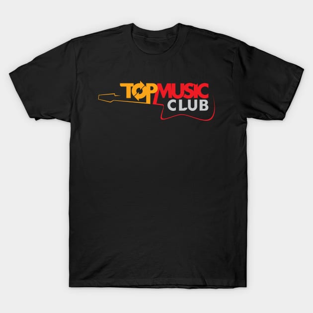 Top Music Club Guitar Design T-Shirt by Toogoo